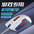 Cross-border e-commerce wired 7D luminous mouse with macro definition macro drive e-sports game office colorful dazzling mouse. 