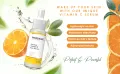 Proskire 10% Advance Vitamin C Serum With Ferulic Acid, Mandarin Orange Ext. For Dark Spots, Pigmentation & Glowing Face - 30 ml Pack. 
