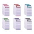 Expense Tracker Budget Sheets with Hole 24Pcs Loose Leaf Cash Money Envelop for A6 Binder Wallet Pockets Planner. 