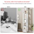 6 Layer Open Bookshelf Multipurpose Display Rack Book Storage Organizer Showcase Stand, Engineered Wood 6 Layer Open Bookshelf Multipurpose use your Home & Office Display Rack 72/10.