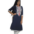 Women dresses new collection 2026 | Women dresses kurti blue color | Women dresses tops blue. 