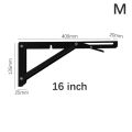 Multiple Sizes Triangle Folding Angle Bracket Heavy Support Adjustable Wall Shelves Mounted Table Shelves Home Hardware Taotai. 