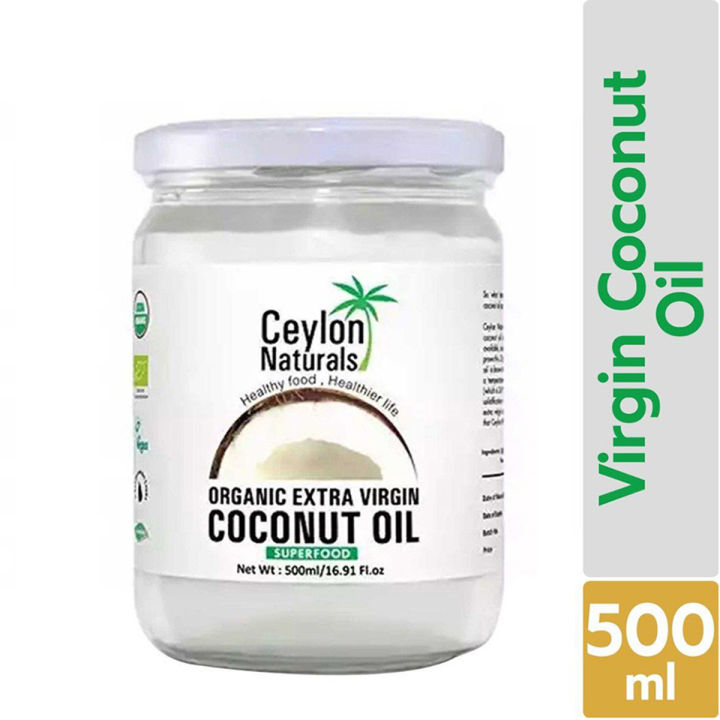 Ceylon Naturals Organic Extra Virgin Coconut Oil 500ml