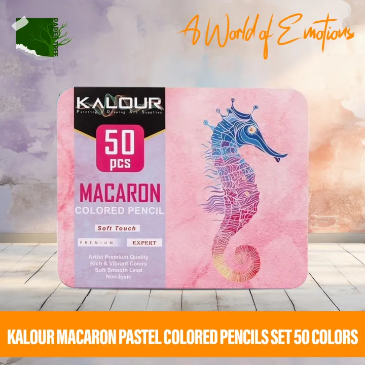 KALOUR%20Macaron%20Pastel%20Colored%20Pencils%20Set%20of%2050%20Colors%20-%20Image%202