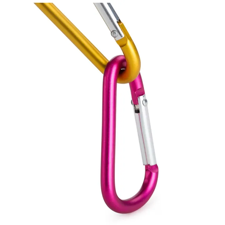 80Pcs%20D-Ring%20Locking%20Carabiner%20Keychain%20Spring%20Clip%20Lock%20Carabiner%20Hook%20Outdoor%20Camping%20Equipmengt%20-%20Image%203