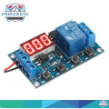 DC 6-30V Timer Relay Programmable Delay Relay Module Cycle Timer with LCD Display / 5V Micro USB, Smart Home Controller.