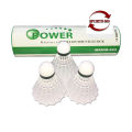 Badminton Shuttle Cock - Nylon -Power Mavis 333 - 6Pcs - White. 