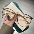 New Matte Reading Glasses Retro Eye Glass Frame Anti Blue Light Glasses Computer Spectacles Big Round Frame Large Frame Glasses. 
