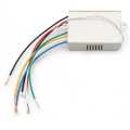 4-Channel Wireless ON/OFF Light Switch Remote Control with Receiver Transmitter for DIY Electrical Projects. 