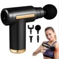 Mini Electric Massage Gun Portable Deep Tissue Massage Gun - Pain Relief USB Rechargeable Body Massager Message Gun Body Muscle Relief Massage Gun Fitness Portable Fascial Gun Deep Tissue Mini Massage Gun Message Gun Electric Message Gun.