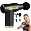 Mini Electric Massage Gun Portable Deep Tissue Massage Gun - Pain Relief USB Rechargeable Body Massager Message Gun Body Muscle Relief Massage Gun Fitness Portable Fascial Gun Deep Tissue Mini Massage Gun Message Gun Electric Message Gun.
