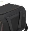 Cat Carrier Bag Outdoor Kitten Carrier Shoulder Bag Pet Travel Bag 45x30x30cm for Dogs and Black.
