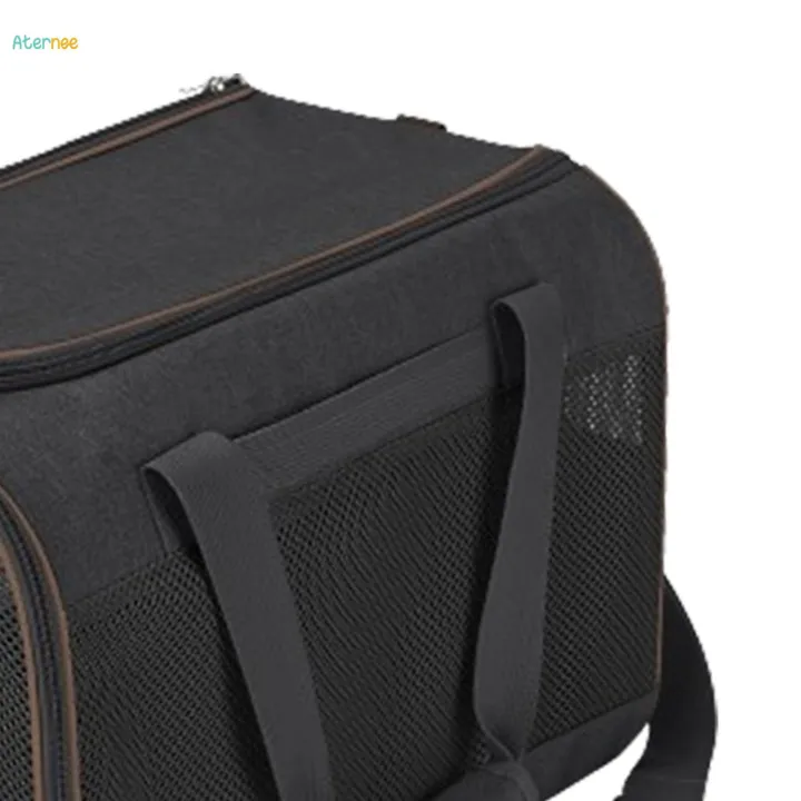 Cat%20Carrier%20Bag%20Outdoor%20Kitten%20Carrier%20Shoulder%20Bag%20Pet%20Travel%20Bag%2045x30x30cm%20for%20Dogs%20and%20Black%20-%20Image%204