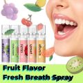 20ml Portable Oral Fresh Spray Mouth Freshener Fruit Flavor Unisex Mouth Freshener Fresh Breath Remove Oral Odor Smoke Oral Care.