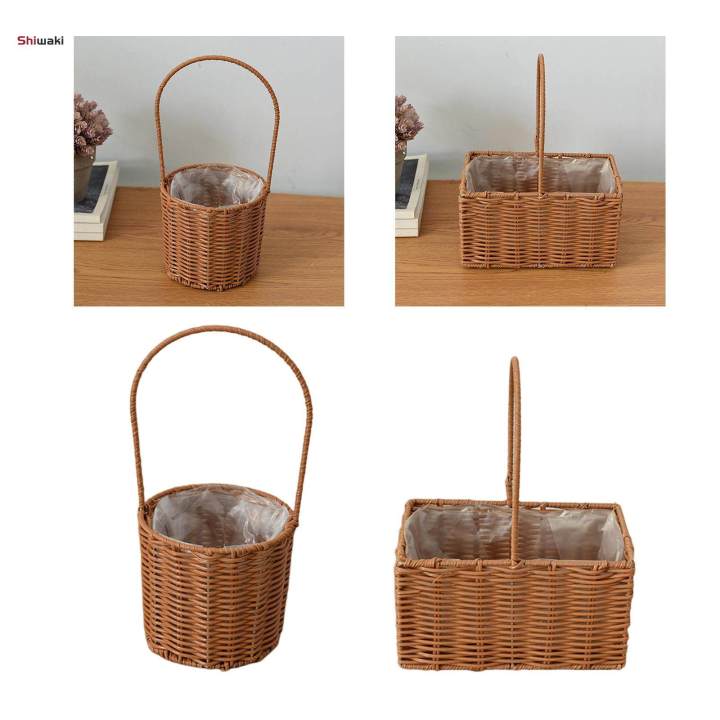 Wicker%20Rattan%20Flower%20Basket,%20Handwoven%20Basket%20with%20Handle%20and%20Insert,%20Wedding%20Flower%20Round%20-%20Image%204