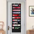 Document Hanging Storage Bag Oxford Cloth Storage Pocket Chart Hanging File Folding Holder Cascading Fabric Organizer For Office.