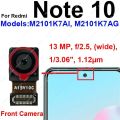 Front Back Big Camera For Xiaomi Redmi Note 10 Note 10S Note 10 Pro Front Samll Facing Rear Camera Flex Cable Phone Repair Parts. 