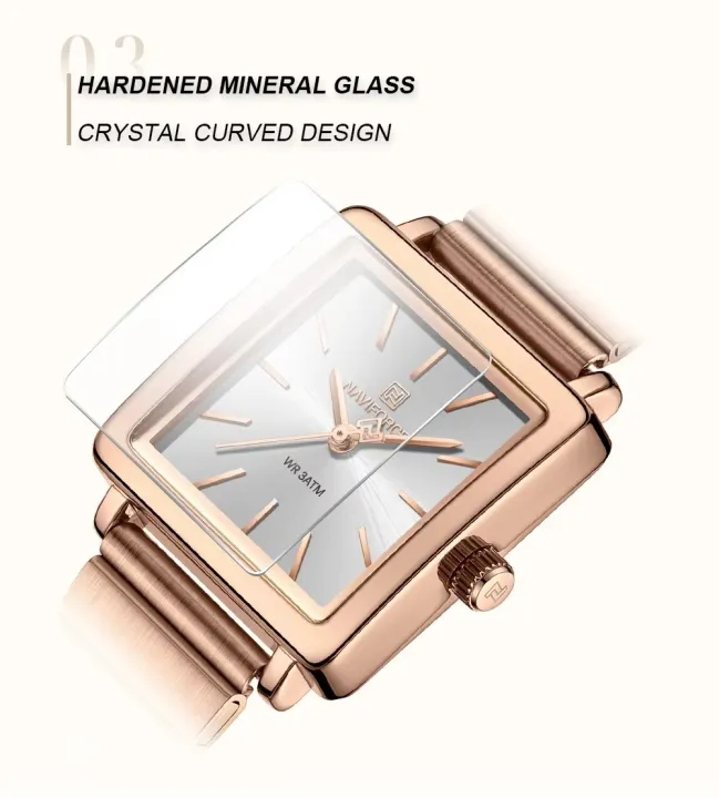 NAVIFORCE%20NF5048%20Stylish%20Square%20Women%E2%80%99s%20Watch%20with%20Japanese%20Quartz%20Movement%20and%20Stainless%20Steel%20Strap%20-%20Image%204