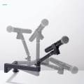 Desktop Microphone Stand Three Sections Arm Universal Microphone Stand. 