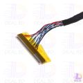 Universal FIX 30 Pin 1ch 6bit LVDS Connector Cables 26cm For LED LCD Display Panel Controller.