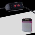 Wireless FM Headset High-Definition Digital Tube Display Frequency Multi-channel High Sensitive Microphone Head for Lectures.