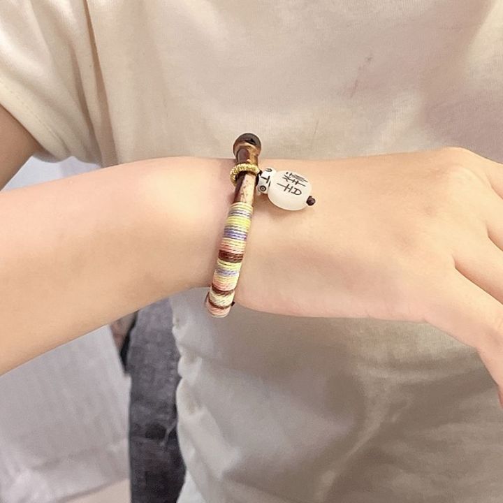 Wooden%20bracelet%20authentic%20Tibetan%20chicken%20blood%20vine%20bracelet%20women's%20unknotted%20couple%20ancient%20style%20opening%20men's%20boudoir%20silver%20jewelry%20-%20Image%203