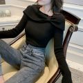 2023Red Dress for Women Fashionable Stylish Sweater Autumn and Winter Undershirt Butterfly Design Knitted New Year Clothes.
