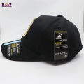 Black Argentina Three Star Embroidered AFA Logo 3-Stripe Cap.