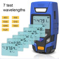 Mini Optical Power Meter, -50~+26dbm Optical Power Meter with LED Light for Network Testing.