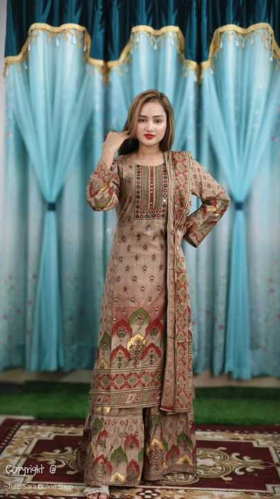 Elegant%20Linen%20Floral%20Shalwar%20Kameez%20Set%20with%20Dupatta%20-%20Women%20Traditional%20Wear%20-%20Image%204