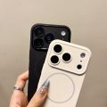 HOCE Ultra Thin Soft Matte Silicone Phone Case For iPhone 17 16 15 14 13 12 Pro Max Plus 17 Air Wireless Charge TPU Magnetic Cover. 