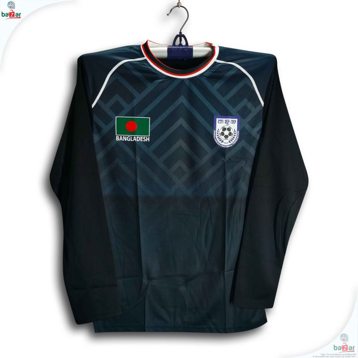 B-d Full sleeve Football Jersey for Man - Long Sleeve - Bangladesh Fan Jersey 2026-27