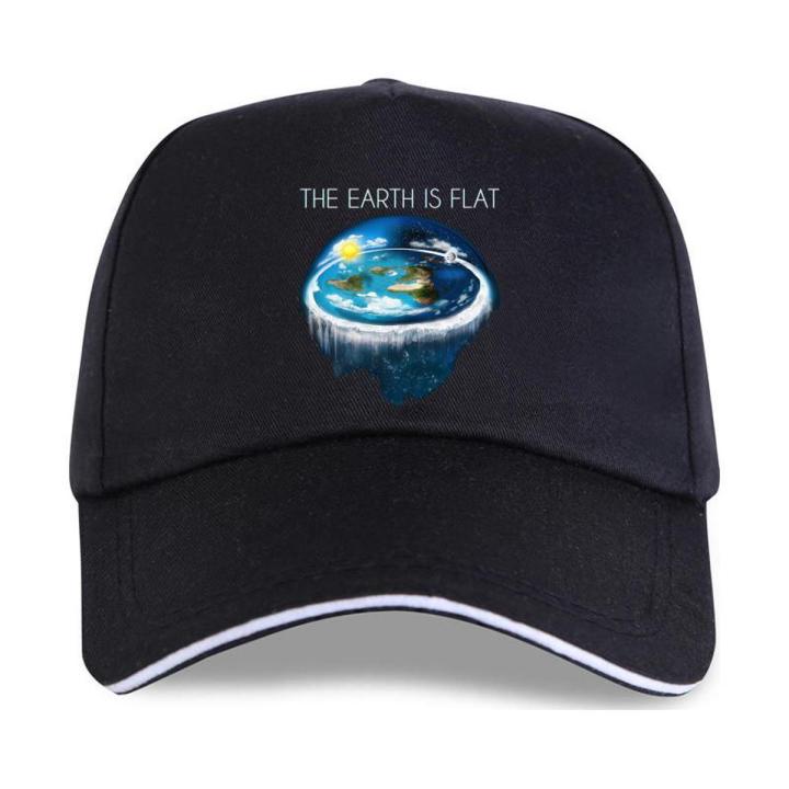 Fashion Flat Earth ,Earth Is Flat,Firmament, Sheol Conspiracy, New World FE1 Print Casual Baseball cap Men Brand