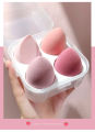 4 PCS Makeup Sponge Blender puff Set, Beauty Sponge Blender for Makeup ( with Box ).