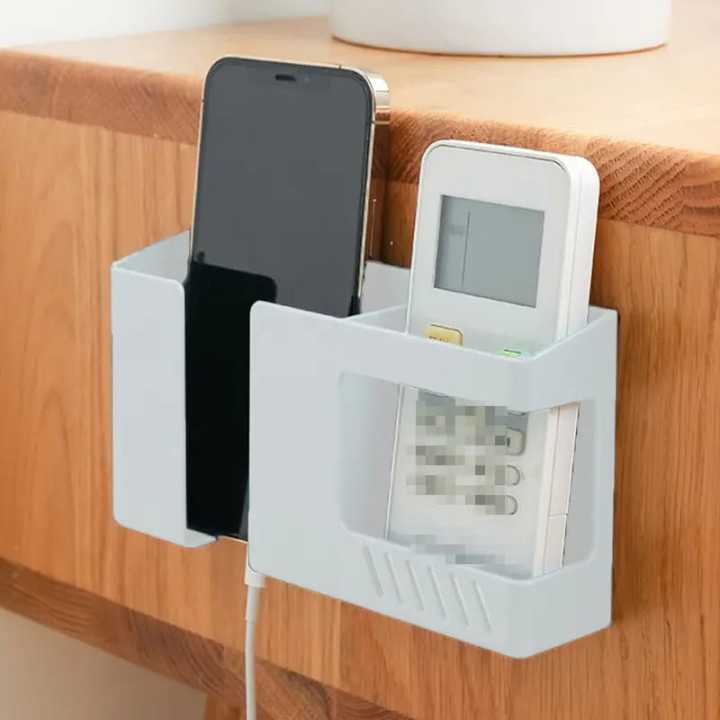 Multifunctional%20Wall%20Mount%20Phone%20Charging%20Holder%20Stand%20with%20Extra%20Storage%20Box,%20Remote%20Control%20Holder,%20Mobile%20Phone%20Plug,%20Home%20Charging%20Shelf%20-%20Router%20Stand%20-%20Image%203