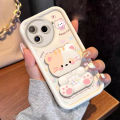 Case for tecno camon 30S 30 40 pro plus 5g camon 30 40 4g phone casing back cover Softcase Silicone shockproof Cover new design aesthetic cute cat with makeup mirror holder for girls JTMMZJ9.