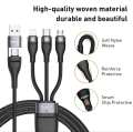 Baseus 100W 3 in 1 USB Cable. 