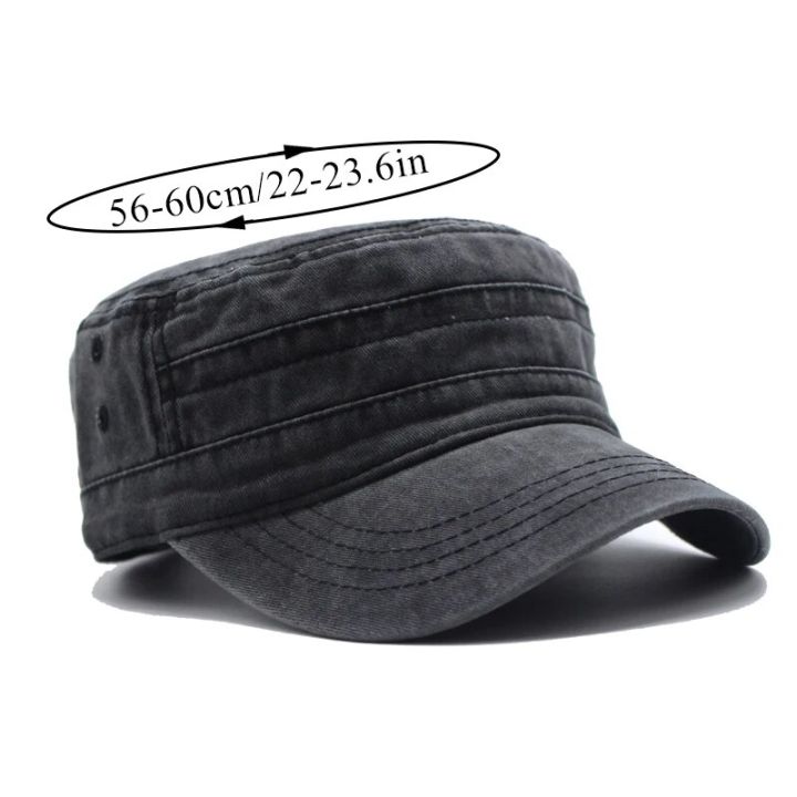 %EF%BC%88NEW%EF%BC%89Washed%20Cotton%20Army%20Hat%20Men's%20Caps%20Tactical%20Caps%20Flat%20Top%20Caps%20For%20Men%20Cadet%20Outdoor%20Tactical%20Cap%20Fishing%20Caps%20-%20Image%202