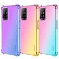xprmy for Oppo A94 5G (6.43 )/ F19 Pro Plus / A95 5G Multicolor Silicone TPU Casing Soft Buffer Thin Anti fall Corners solid color Phone Cover.