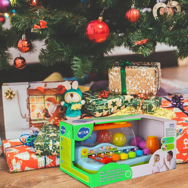 HOLA%20Three%20color%20ball%20wisdom%20Xylophone%20,Hammering%20Pounding%20Toys%20Educational%20Ball%20Pound%20and%20Tap%20Bench%20Toy%20Xylophone%20-%20Image%207