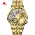 CHAXIGO New Fashion Luminous Versatile Alloy Steel Band Quartz Watch Trendy Versatile Business Men's Watch. 