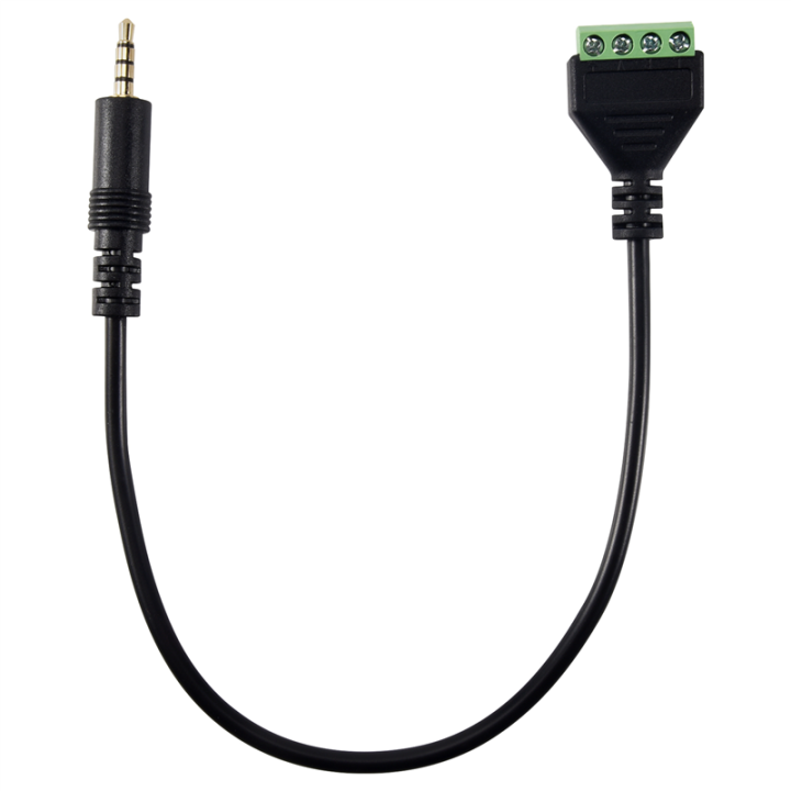 RUNCCI-YUN 5pcs 3.5mm 4 Pole Stereo TRRS Audio Vedio