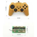 2.4G 8CH Remote Control with Receiver Board DIY Toy for Robot Boat Tank Car 4-6V Accessories-Orange.