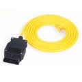 ESYS ENET Cable For BMW F-series ICOM OBD2 Coding Diagnostic Cable Ethernet to Data OBDII Coding Hidden Data Tool OBD2 Scanner.