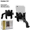 Mirror Bracket Motorcycle Mobile Phone Bracket Mountain Bike Aluminum Alloy BIKE Mobile Phone Holder / Stand.