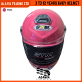 Baby Bike Helmet for Kids (3–12 Years) – Boys & Girls Safety Cycling Helmet – Pink.