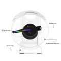 3D NakedEye Holographic Projector Advertising Display Fan, Video Player, 16GB Memory Card. 