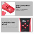 SMART SENSOR Handheld Flammable Gas Leak Detector, Natural Gas Leak Detector, Portable Flammable Gas Concentration Analyzer, with Temperature Testing and AcousticOptic Alarm Function. 