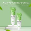 LAIKOU Camomile Shea Butter Matcha Hand Cream Refreshing Moisturizing Hand Care 30g (3pcs Set). 