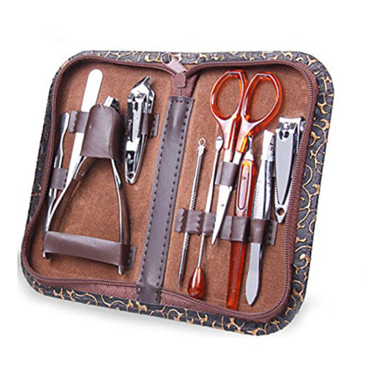10pcs%20Nail%20Manicure%20Tools%20Set%20with%20PU%20Leather%20Case%20Stainless%20Nail%20Manicure%20Tools%20-%20Image%203